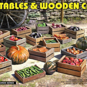 Modellino model kit diorami Miniart VEGETABLES WOODEN CRATES modellismo 1:35