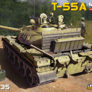 Modellino model kit carri armati tank Miniart T-55A MOD.1970 1:35 modellismo