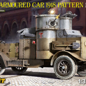Modellino model kit di montaggio Miniart AUSTIN ARMOUR. CAR 1918 PATTERN IRELAND 1:35