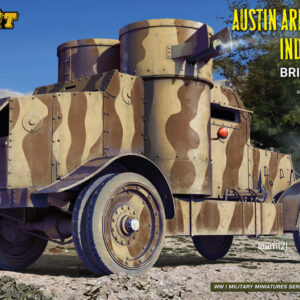 Modellino model kit carri armati tank AUSTIN ARMOUR CAR INDIAN PATTERN BRITISH SERVICE 1:35