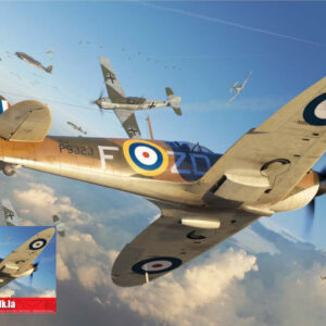 Modellino model kit di montaggio aereo Airfix SUPERMARINE SPITFIRE Mk.1 a 1:48