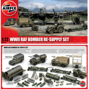 Modellino model kit di montaggio aereo Airfix WWII RAF BOMBER RE-SUPPLY scala 1:72