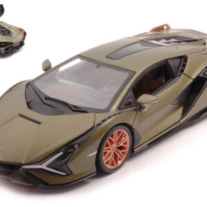 Modellino auto scala 1:24 Burago LAMBORGHINI SIAN FKP 37 diecast modellismo new