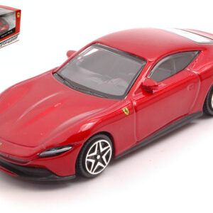 Modellino auto scala 1:43 Burago FERRARI ROMA diecast modellismo statico NEW red