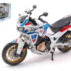 Modellino moto scala 1:18 Burago HONDA AFRICA TWIN ADVENTURE diecast modellismo