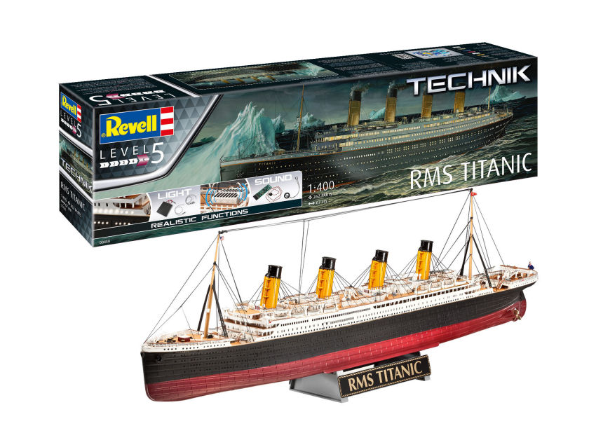 Modellino nave RSM TITANIC model KIT scala 1:400 modellismo navale da  costruire