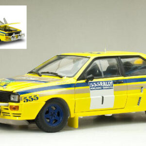 Modellino auto rally scala 1:18 SunStar AUDI QUATTRO A2 RALLYE HONG KONG 1986