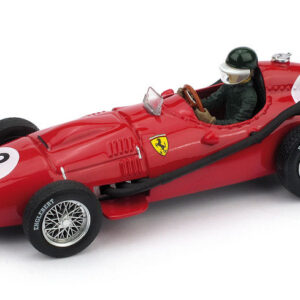Modellino auto formula 1 F1 scala 1:43 Brumm FERRARI HAWTHORN BRITAIN GP figure