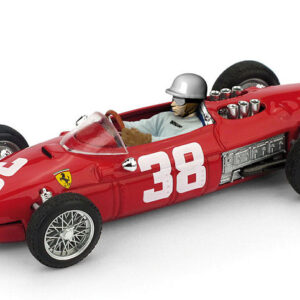 Modellino auto formula 1 F1 scala 1:43 Brumm FERRARI 156 HILL MONACO GP + PILOTE