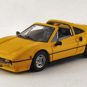 Modellino auto scala 1:43 Best FERRARI 308 GTS 1978 YELLOW modellismo diecast