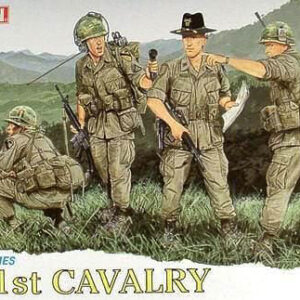 Modellino soldati model kit modellismo diorami Dragon US 1st CAVALRY scala 1:35