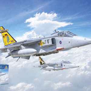 Modellini aerei model kit di montaggio Italeri SEPECAT JAGUAR GR.1-3 RAF scala 1:72