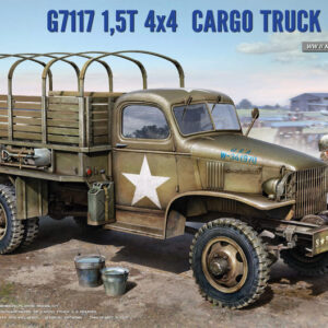 Modellino da costruire camion Miniart 1,5t 4x4 G7117 CARGO TRUCK  1:35