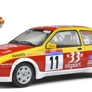 Modellino auto rally scala 1:18 Solido FORD SIERRA COSWORTH rs rallye diecast