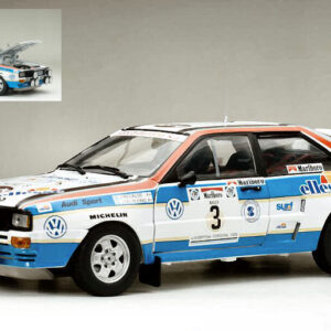 Modellino auto rally scala 1:18 SunStar AUDI QUATTRO A2 RALLYE ARGENTINA diecast