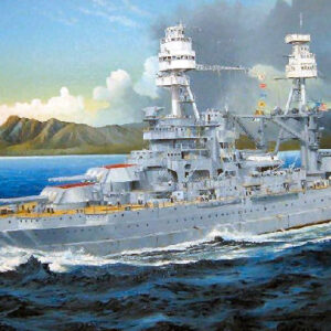 Modellino da montare model kit di montaggio Trumpeter NAVE USS ARIZONA BB-39