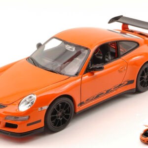Modellino auto scala 1:24 Welly PORSCHE 911 GT3 RS 997 2006 diecast modellismo