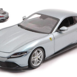 Modellino auto scala 1:24 Burago  FERRARI ROMA SILVER 1:24