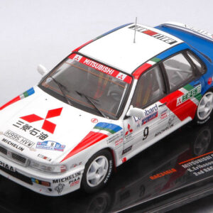 Modellino auto rally scala 1:43 Ixo MITSUBISHI GALANT VR-4 RAC RALLY 1990 DIECAST