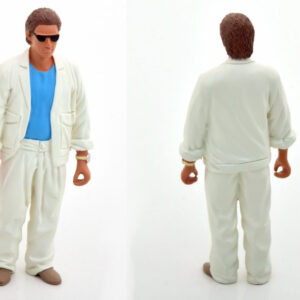 Modellino auto scala 1:18 KK Scale JAMES SONNY FIGURE MIAMI VICE modellismo