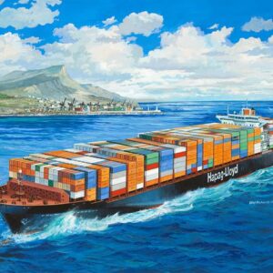 Modellino nave da costruire model kit di montaggio Revell PORTACONTAINER SHIP