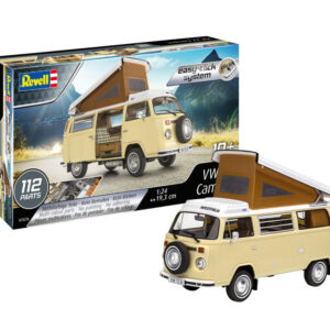 Modellino bus auto da costruire modellismo kit di montaggio VW T2 CAMPER 1:24 van