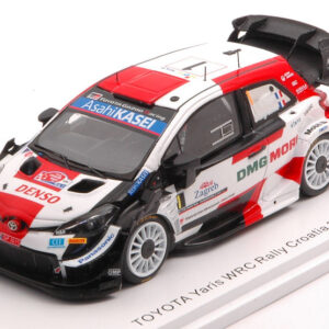 Modellino auto rally scala 1:43 Spark TOYOTA YARIS WRC RALLYE CROATIA 2021