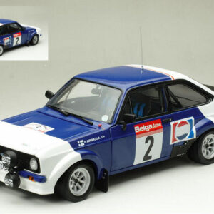 Modellino auto rally scala 1:18 SunStar FORD ESCORT MKII RS1800 rallye modellismo ,