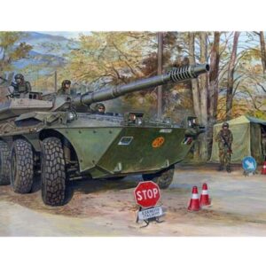 Modellino da montare carri armati militari Trumpeter B1 CENTAURO modellismo 1:35