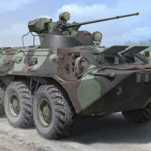 Modellino da montare carri armati militari Trumpeter tank RUSSIAN BTR-80A APC 1:35
