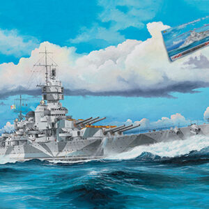 Modellino nave da guerra da costruire model kit di montaggio VITTORIO VENETO 1:350