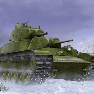 Modellino da montare carri armati militari Trumpeter SOVIET T-100 TANK scala 1:35