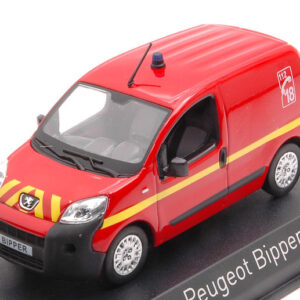 Modellino auto camion pompieri scala 1:43 Norev  PEUGEOT BIPPER 2009 POMPIERS