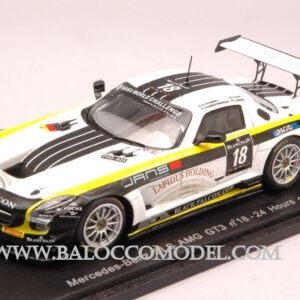 Modellino auto scala 1:43 Spark Model  MERCEDES SLS GT3 N.18 24H SPA 2013 HUMMEL-JANS-JAGER-CHRISTODOULOU diecast modellismo statico