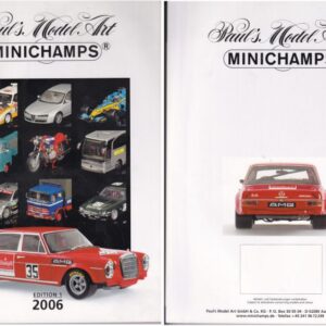 Modellino auto book booklet Minichamps  CATALOGO MINICHAMPS 2006 EDITION 1 PAG.250 modellismo collezione