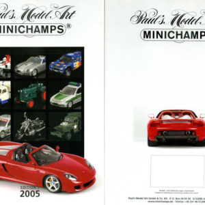 Modellino auto book booklet Minichamps  CATALOGO MINICHAMPS 2005 EDITION 1 PAG.234 modellismo collezione