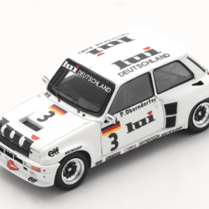 Modellino auto scala 1:43 Spark Model  RENAULT 5 TURBO N.3 EUROCUP 1981 PETER OBERNDORFER diecast modellismo statico