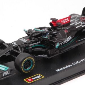 Modellino auto formula 1 F1 scala 1:43 Burago MERCEDES F1 W12 BOTTAS 2021 gp