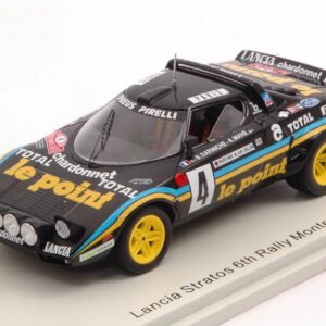 Modellino auto rally scala 1/43 Spark LANCIA STRATOS MONTE CARLO modellismo new