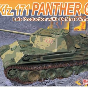 Modellino carri armati militari model kit di montaggio PANTHER G LATE scala 1:72