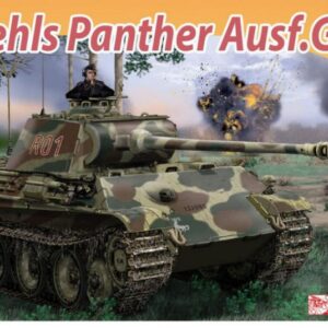 Modellino carri armati militari model kit di montaggio Dragon BEFEHLS PANTHER 1:72