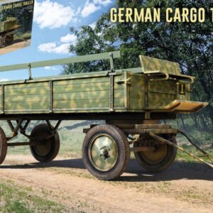 Modellino carri armati militari model kit di montaggio Miniart  GERMAN CARGO TRAILER KIT 1:35