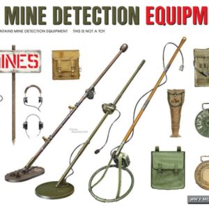 Modellino model kit figure militari diorami Miniart  ALLIED MINE DETECTION EQUIPMENT KIT 1:35 modellismo