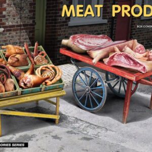 Modellino model kit figure militari diorami Miniart MEAT PRODUCTS carne 1:35 soldati
