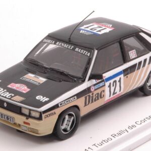 Modellino auto scala 1:43 Spark RENAULT 11 TURBO RALLYE FRANCE modellismo