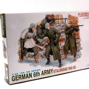 Modellino model kit figure militari diorami Dragon  GERMAN 6th ARMY 1:35 modellismo