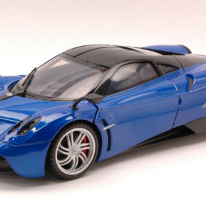 Modellino auto scala 1:18 MotorMax modellismo PAGANI HUAYRA 2012 BLUE diecast