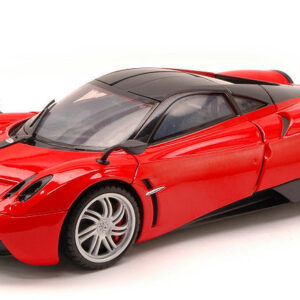 Modellino auto scala 1:18 diecast modellismo PAGANI HUAYRA 2012 RED collezione