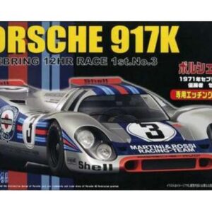 Modellino auto model kit di montaggio PORSCHE 917K 12H SEBRING 1:24 modellismo