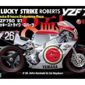 Modellino auto model kit di montaggio YAMAHA YZF 750 LUCKY STRIKE 8H SUZUKA
